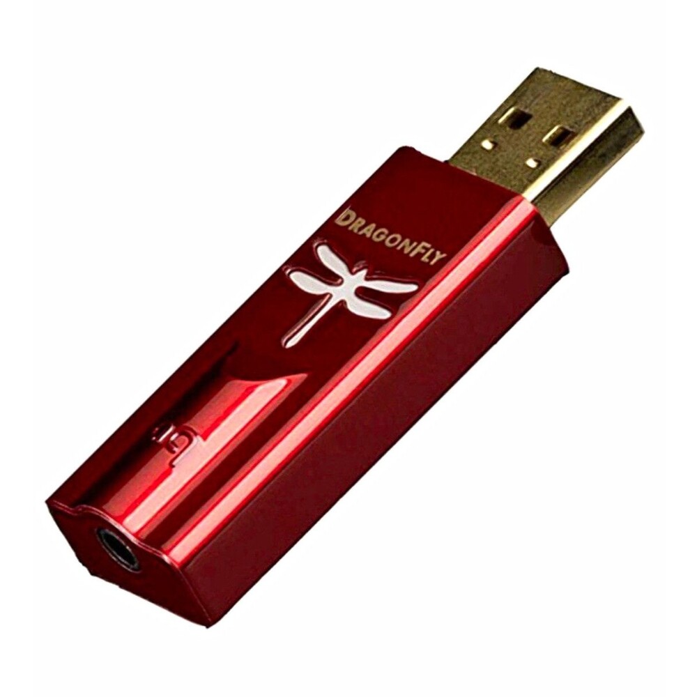 AudioQuest DragonFly Red USB DAC Headphone Amplifier w/ Cap, Universal